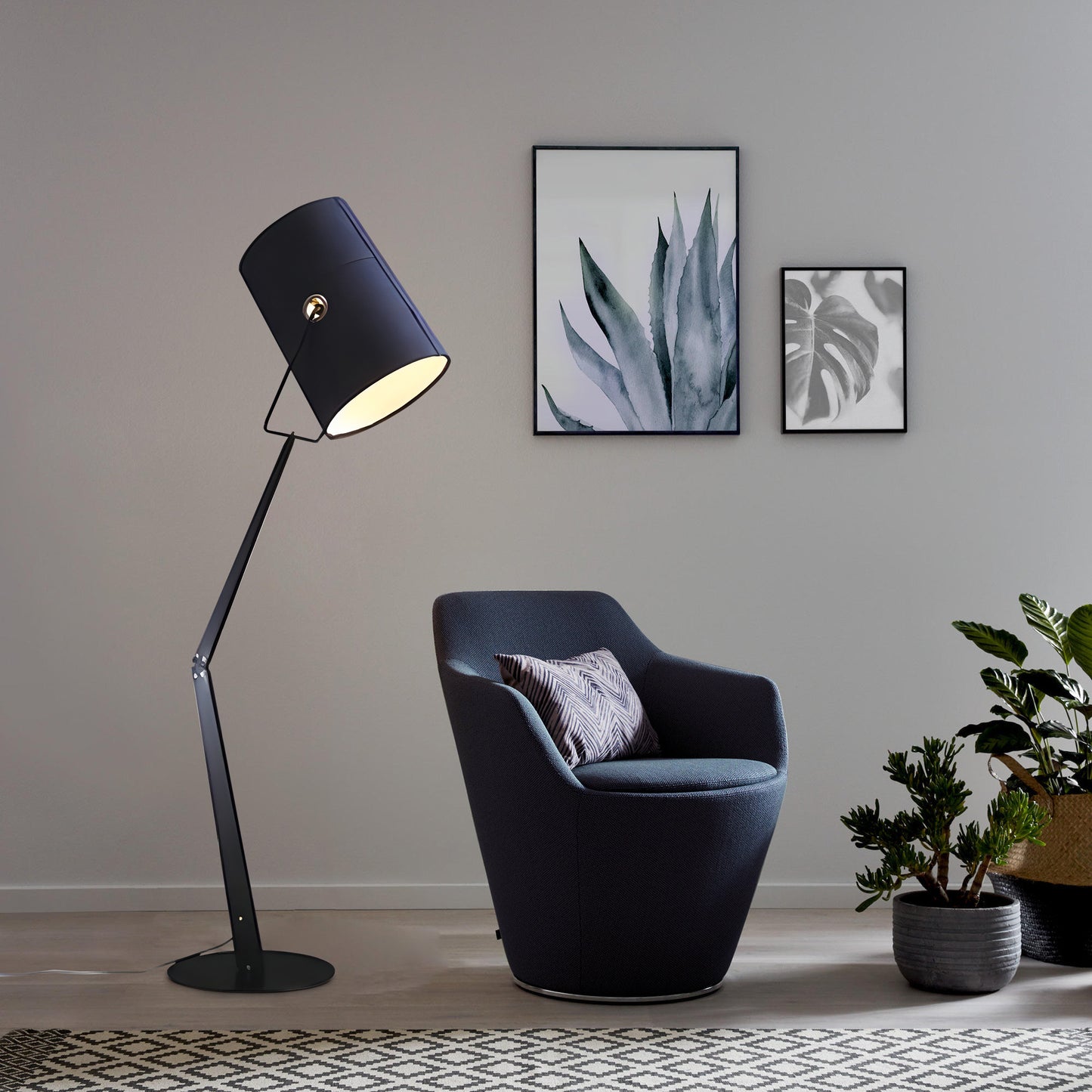Fork Floor Lamp