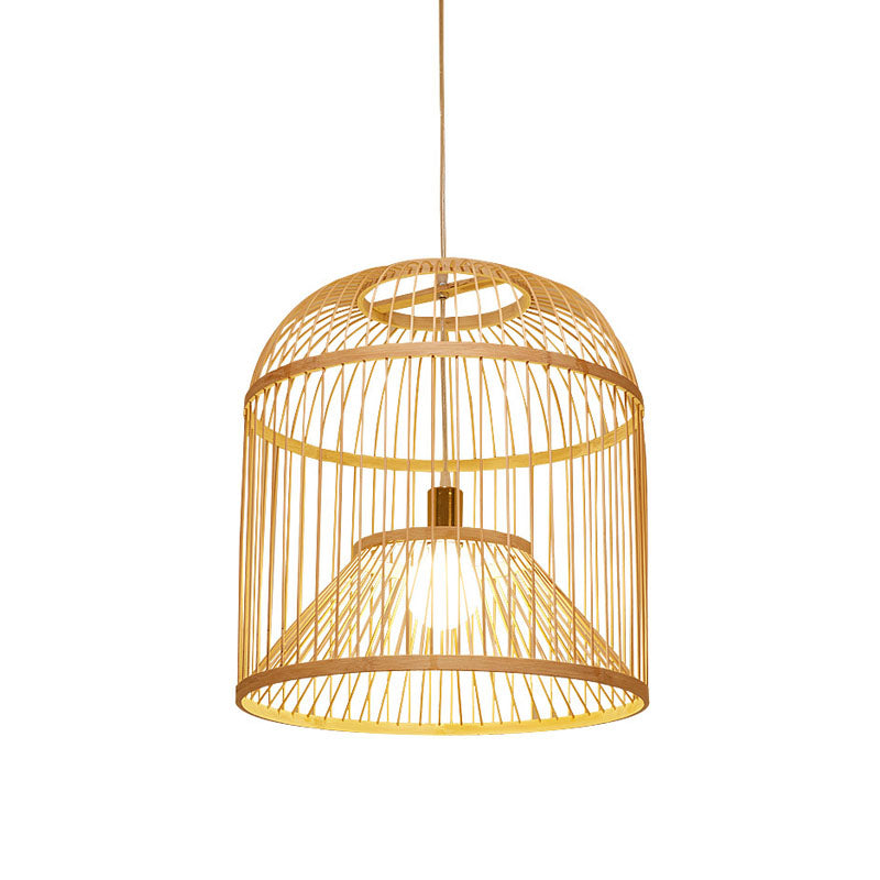 Hand-woven Rattan Chandelier-A