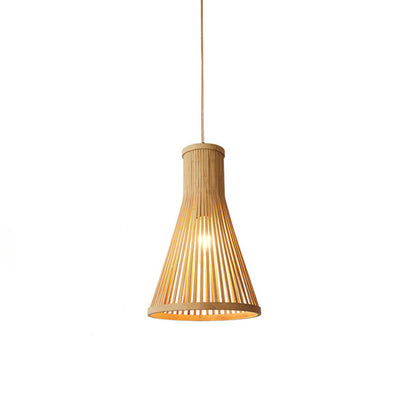 Hand-woven Rattan Chandelier-C