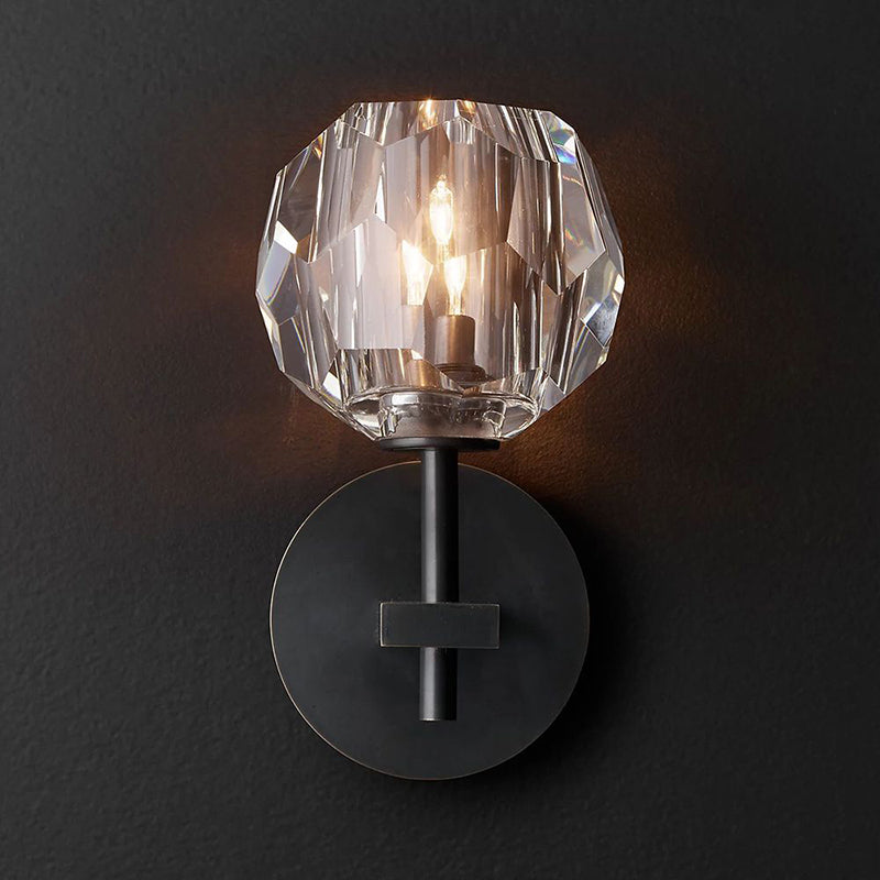 Crystal Glass Wall Light