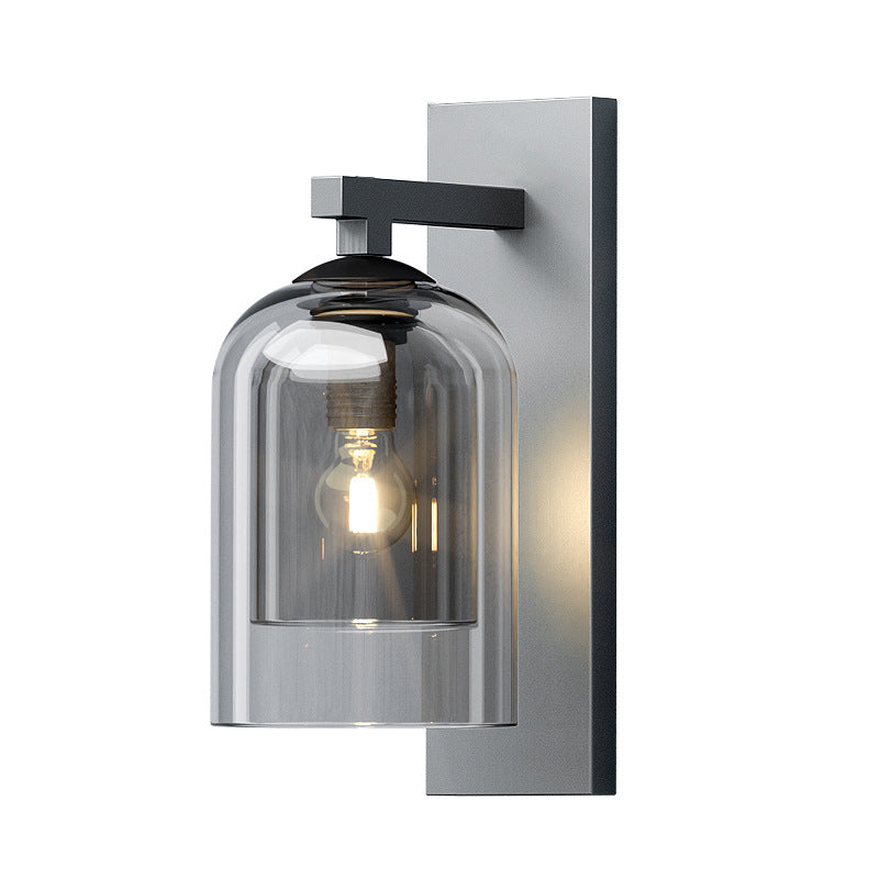 Double-covered Glass Wall Lamp