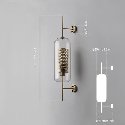Chatwick Glass Wall Lamp