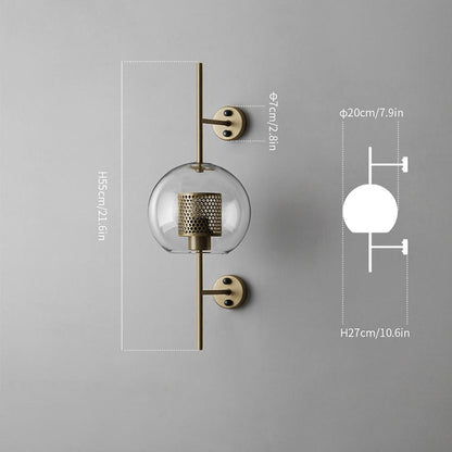 Chatwick Glass Wall Lamp