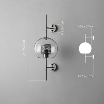Chatwick Glass Wall Lamp