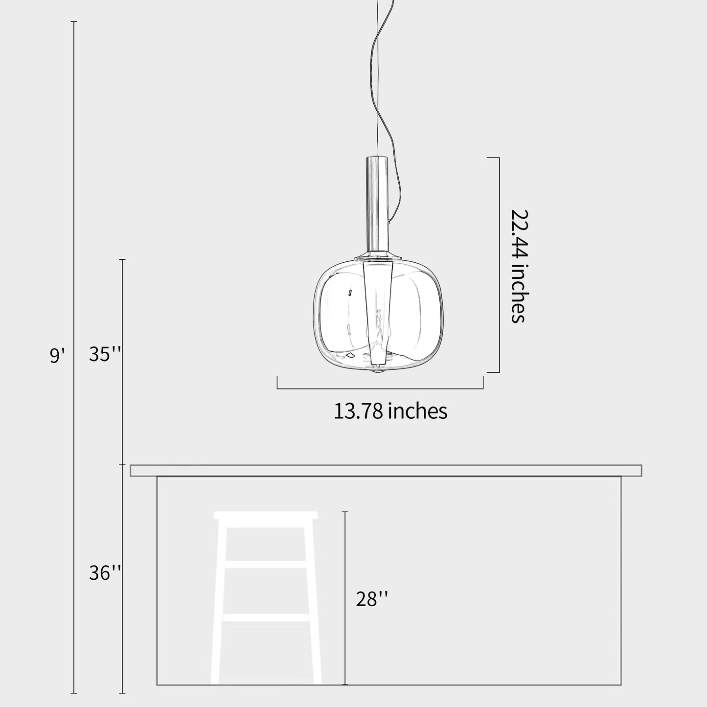 Dusk Dawn Pendant Lamp