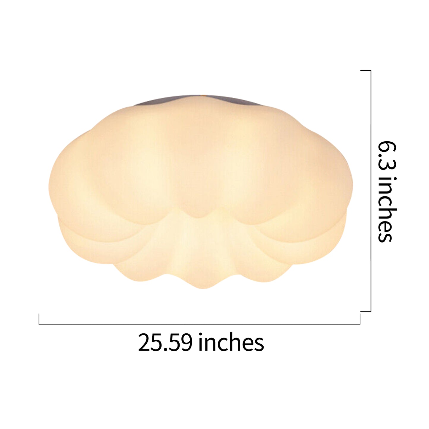 Pumpkin Cloud Ceiling Lamp