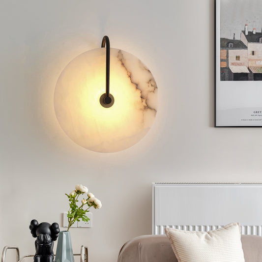 ADA Alabaster Sconce