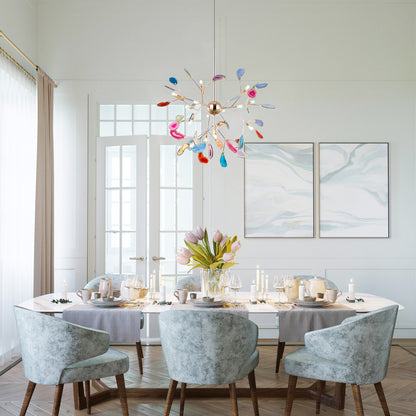 Agate Chandeliers