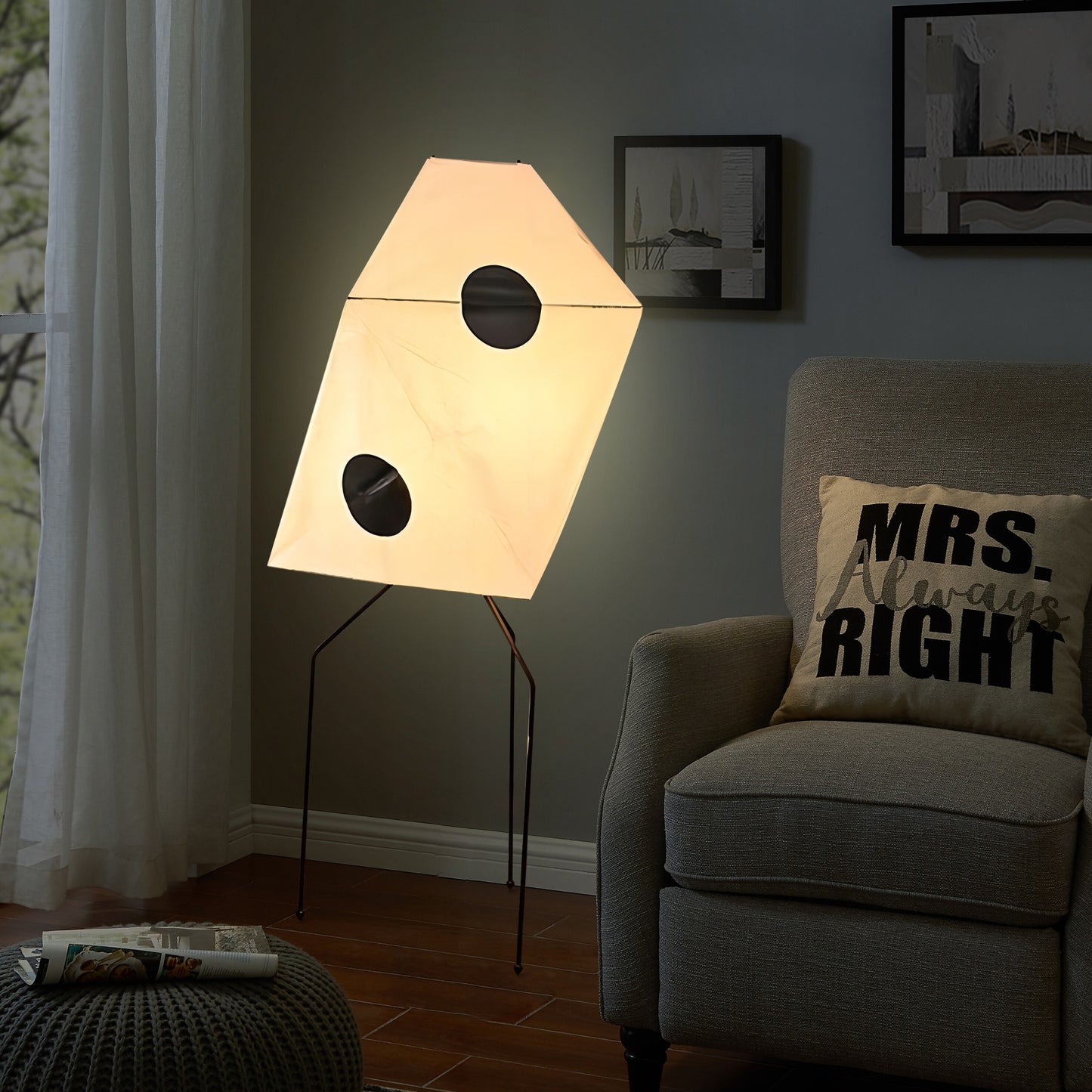 Akari UF3-Q Floor Lamp