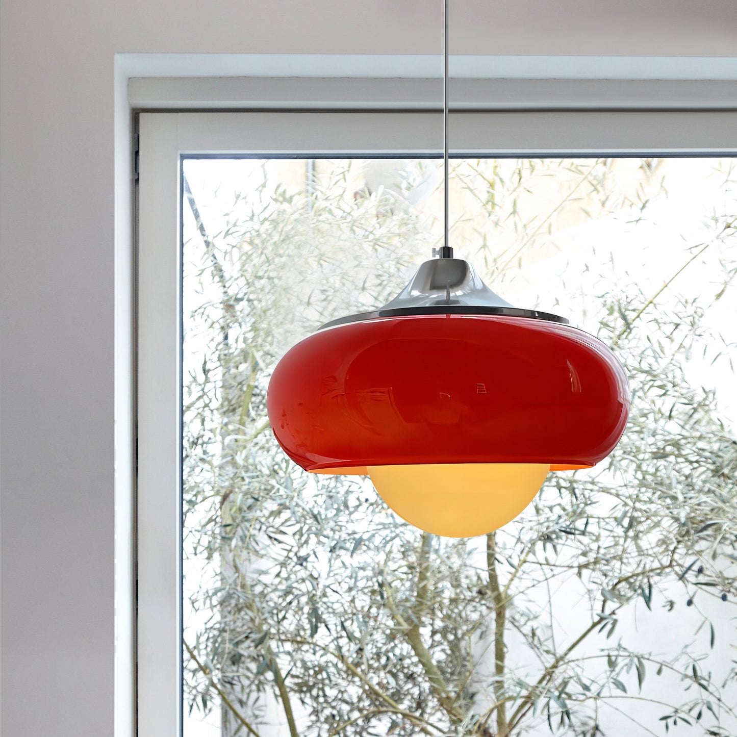 Bauhaus Egg Tart Chandelier
