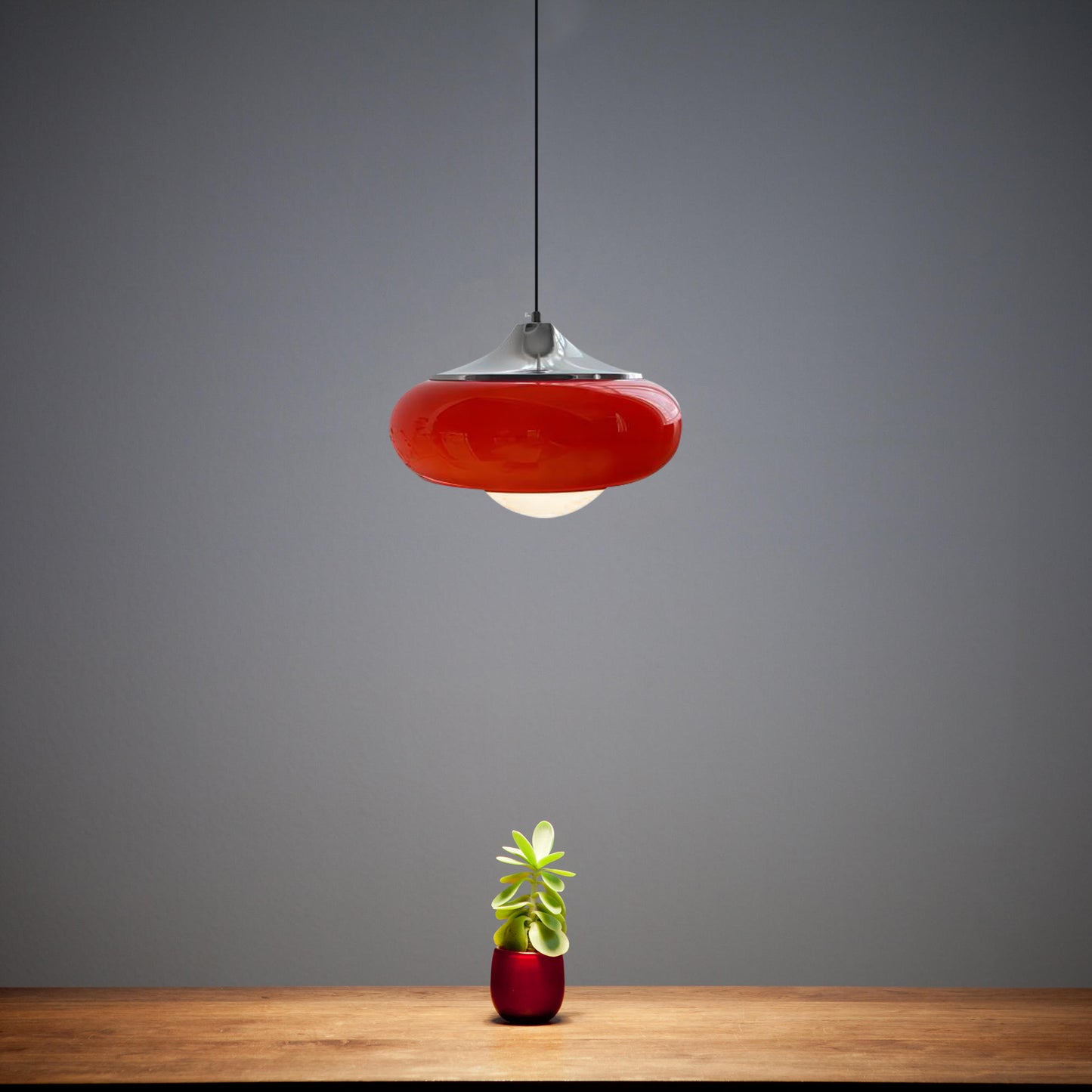 Bauhaus Egg Tart Chandelier