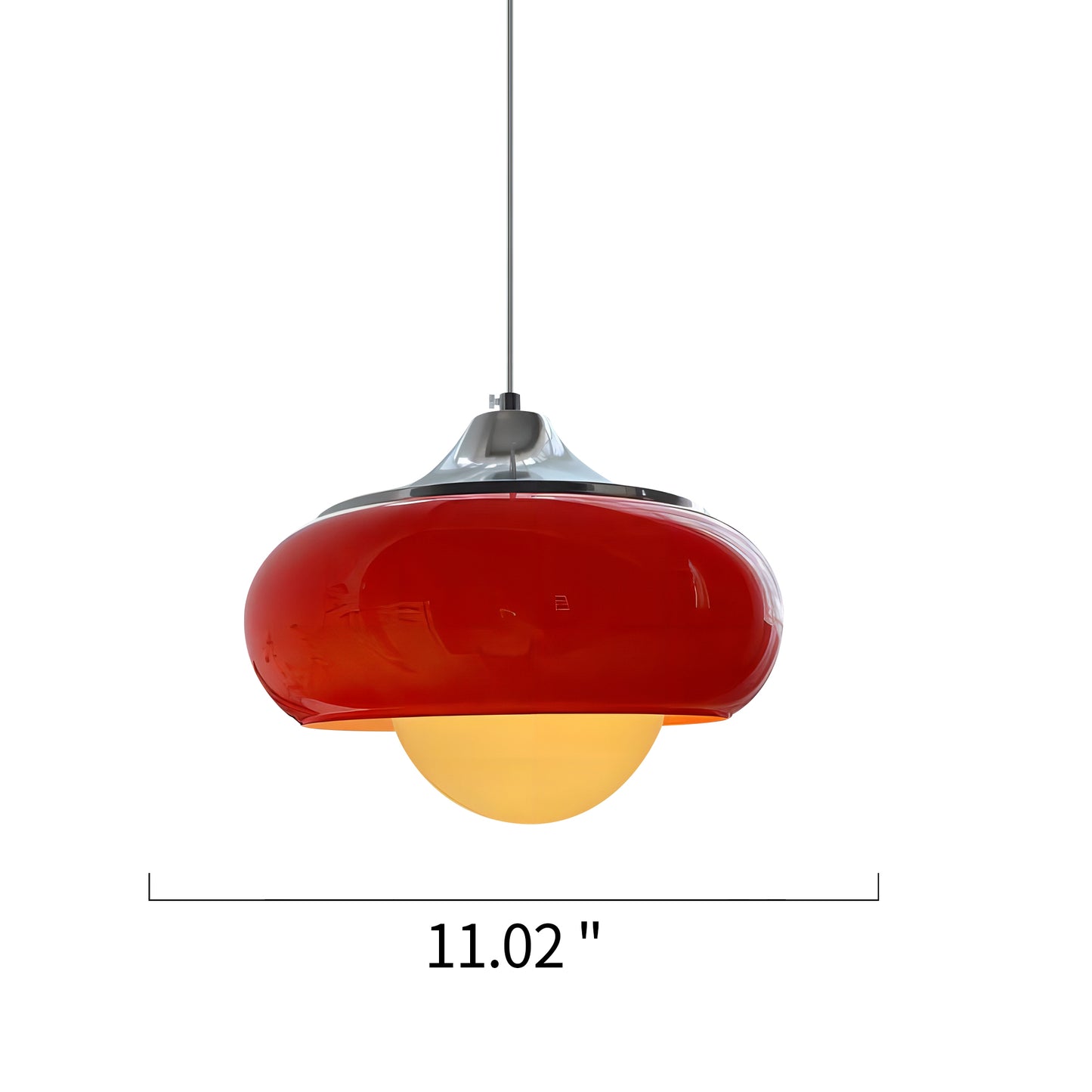 Bauhaus Egg Tart Chandelier