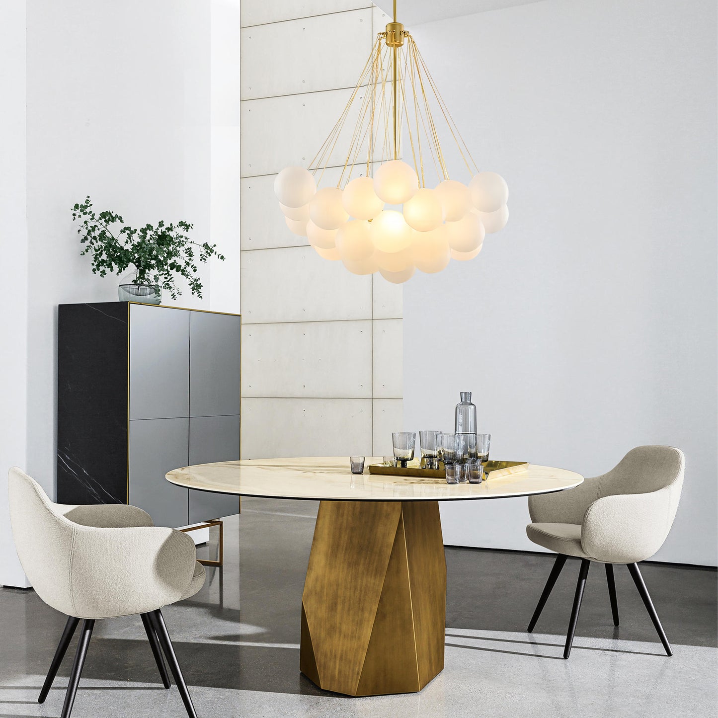 Bubble Chandelier