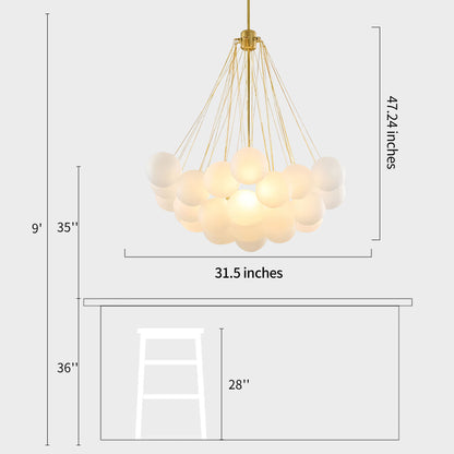 Bubble Chandelier