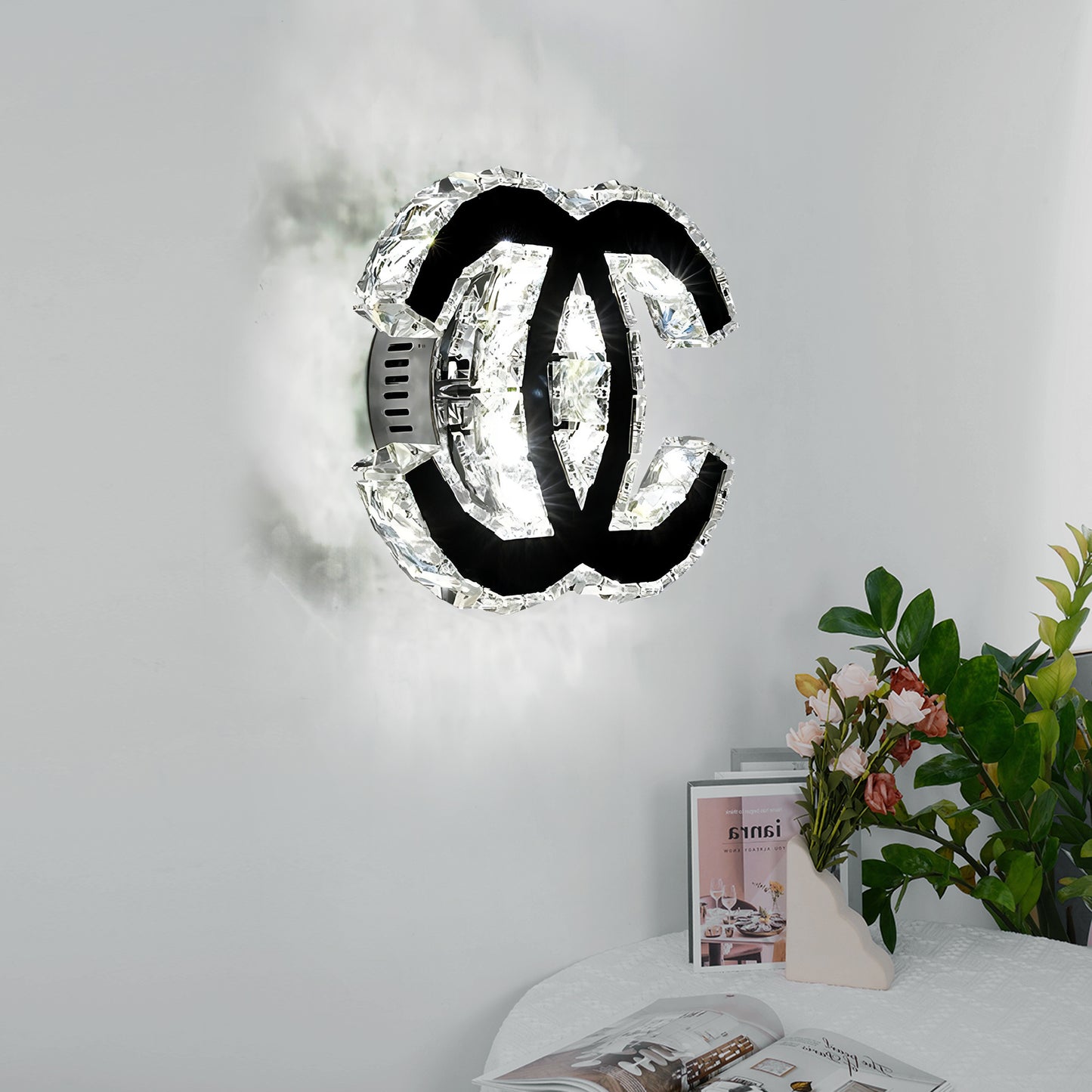 CC Crystal Wall Lamp