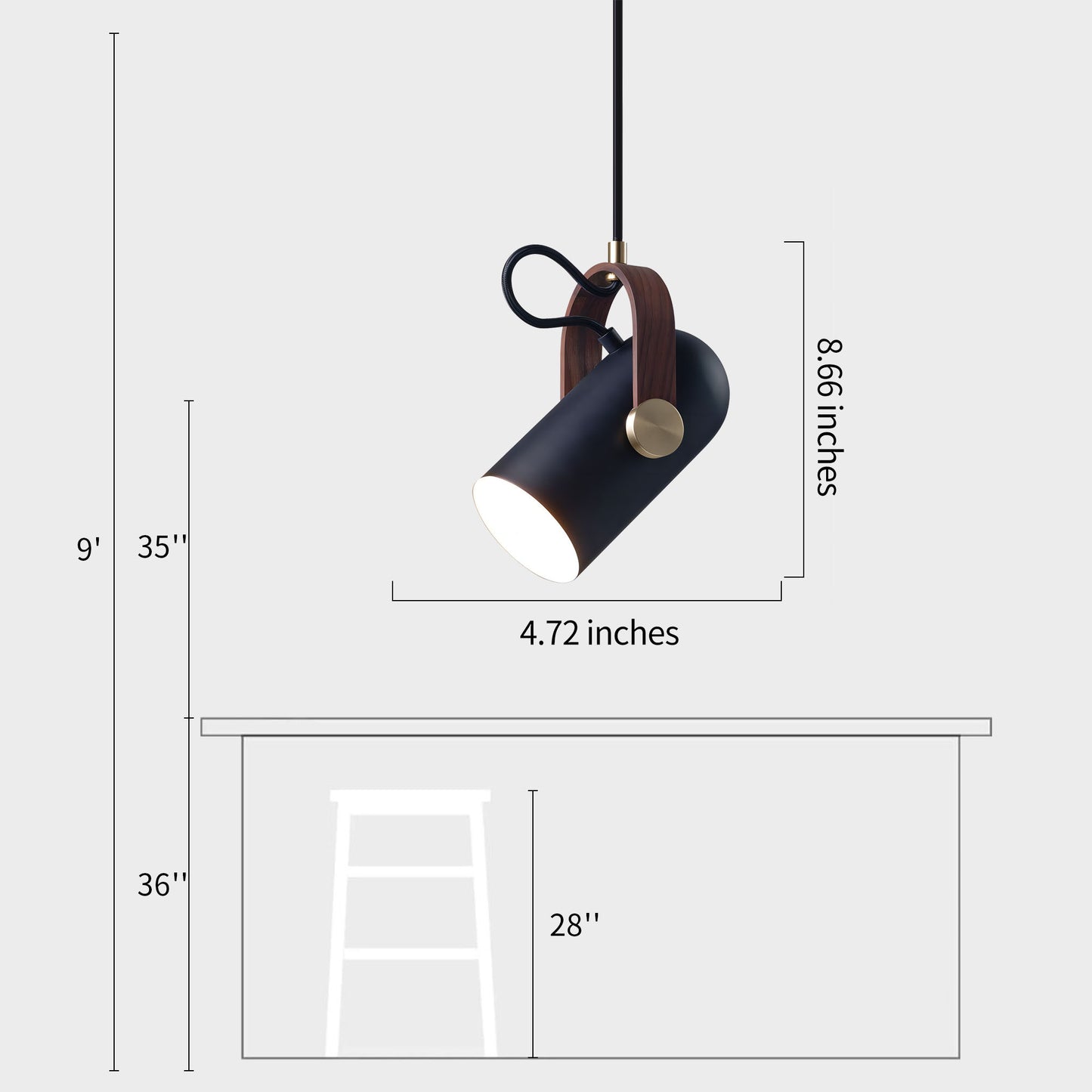 Carronade Pendant Light