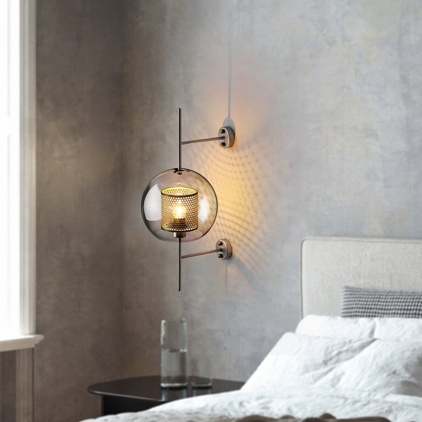 Chatwick Glass Wall Lamp