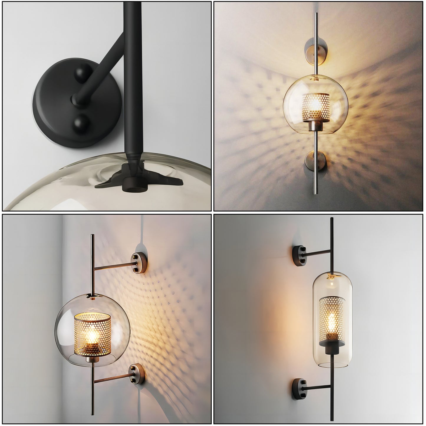 Chatwick Glass Wall Lamp
