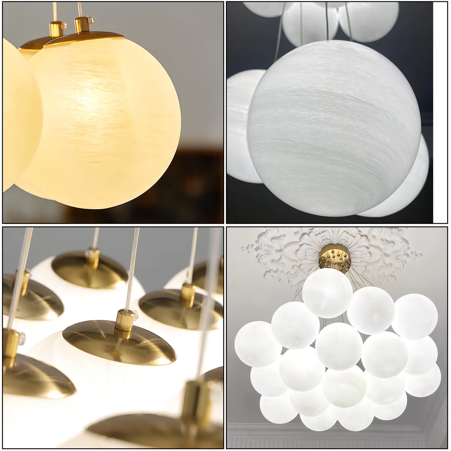 Cloud Glass Chandelier