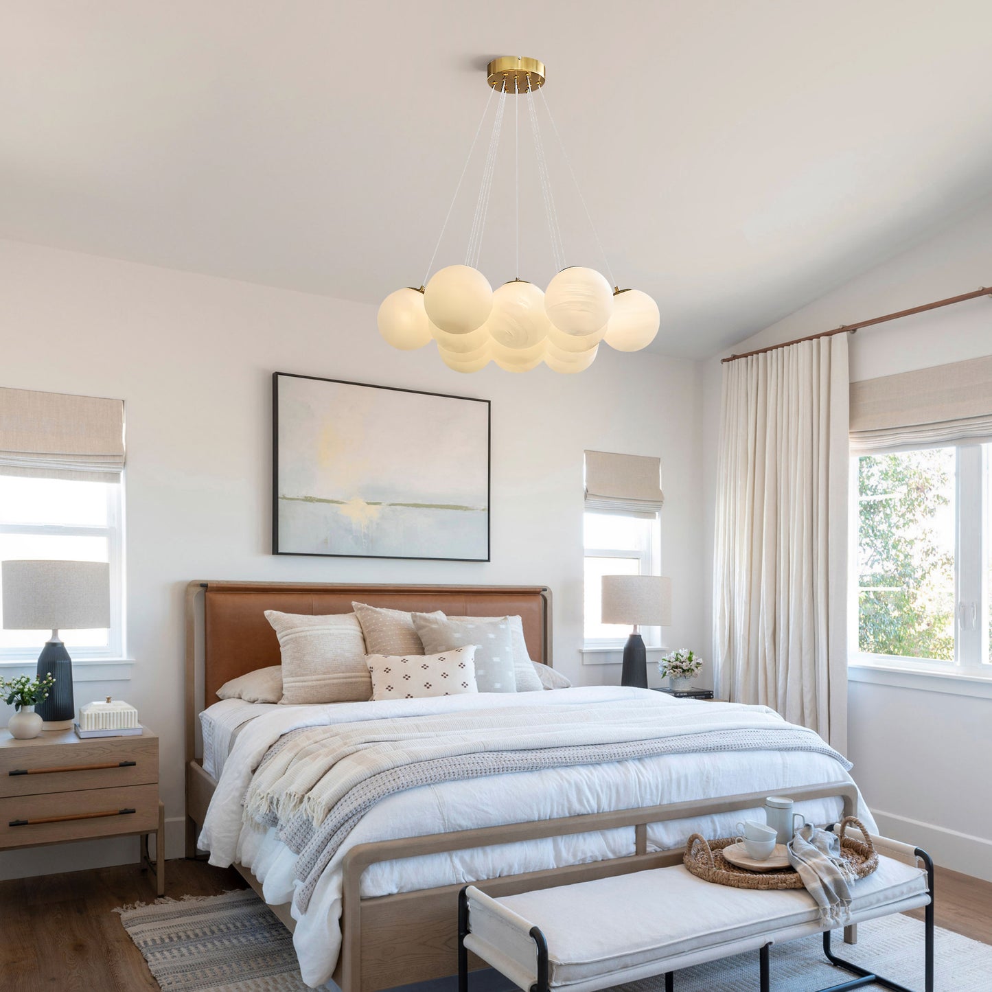 Cloud Glass Chandelier