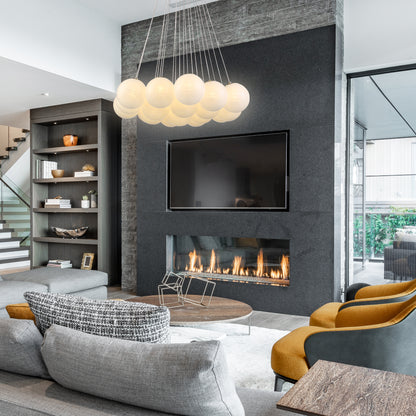 Cloud Glass Chandelier