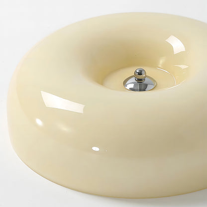 Cream Pudding Ceiling Lamp