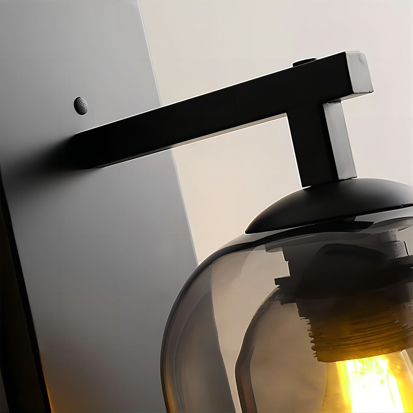 Double-covered Glass Wall Lamp