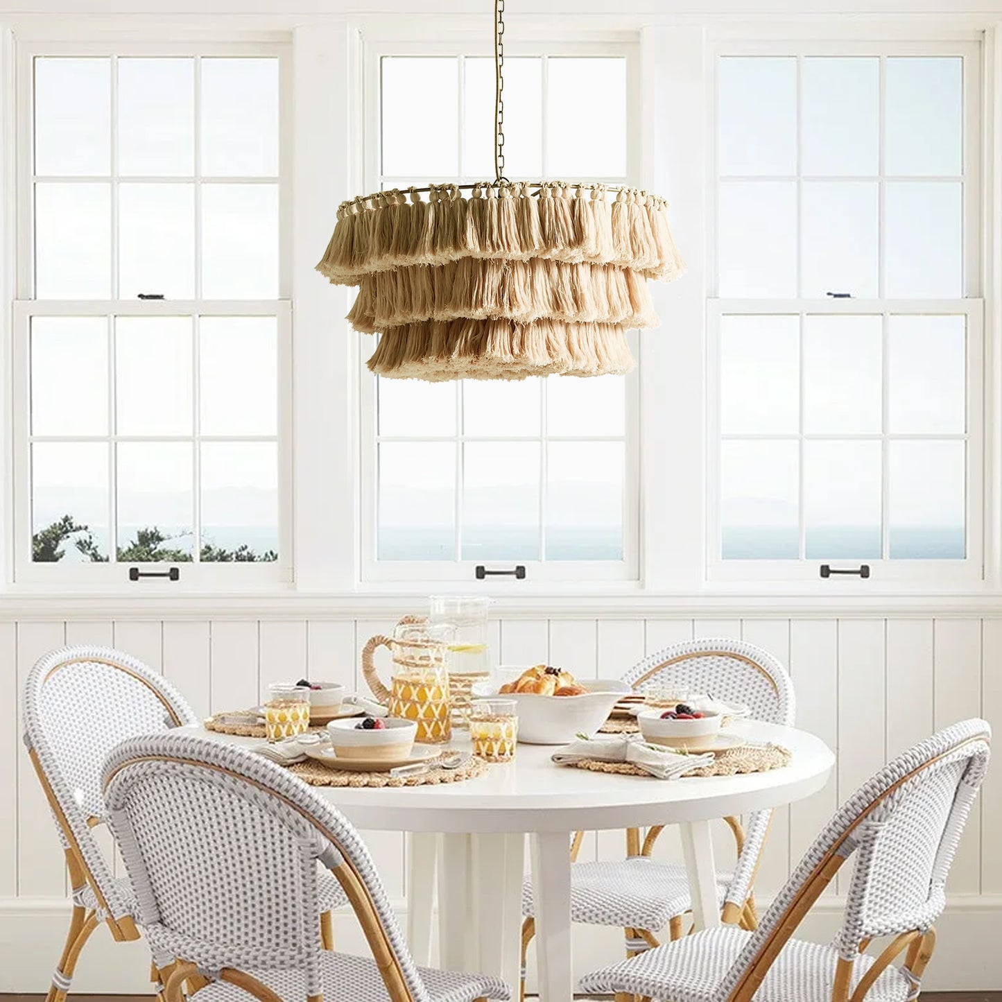 Fela Tassel Chandelier