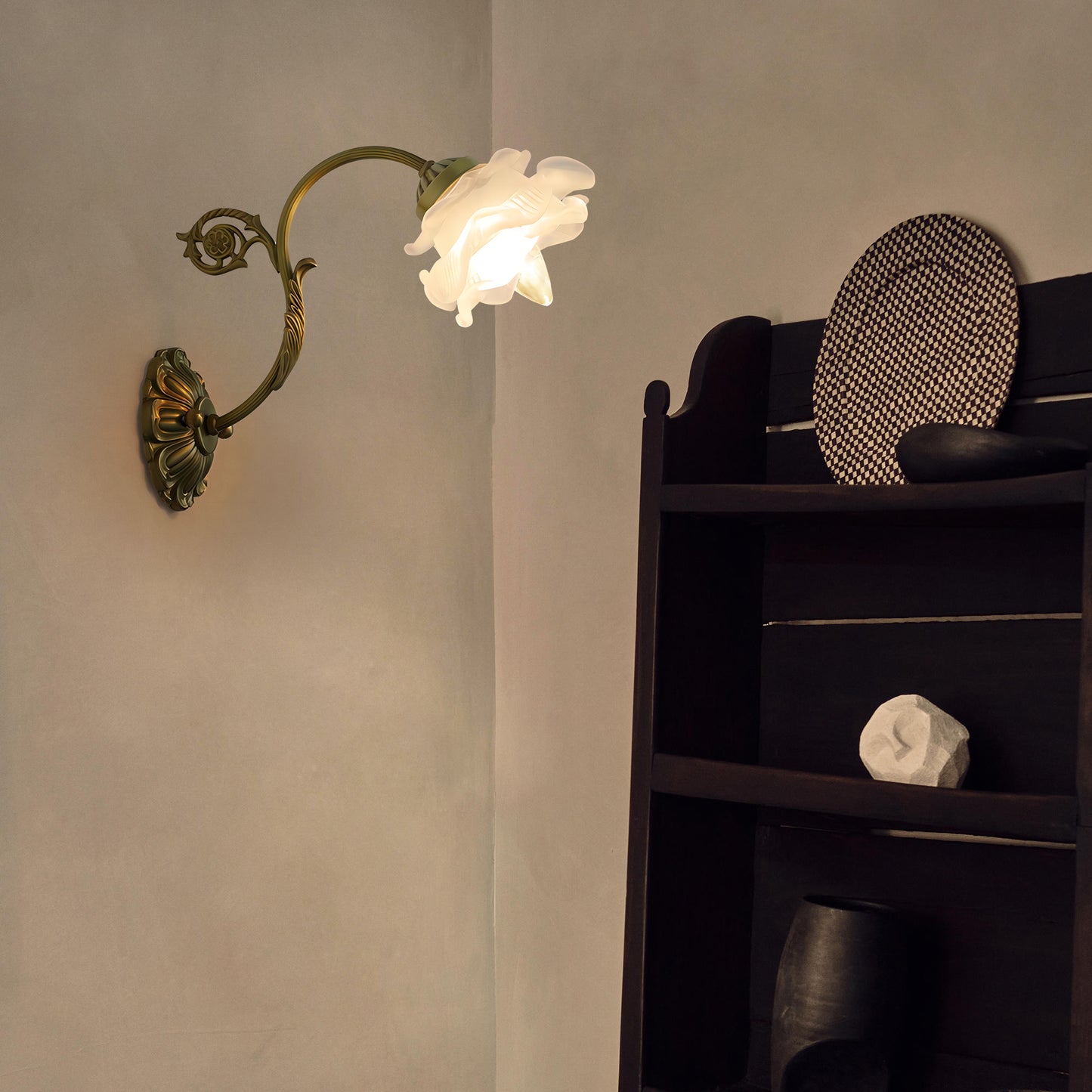 Flower Wall Lamp - Rose