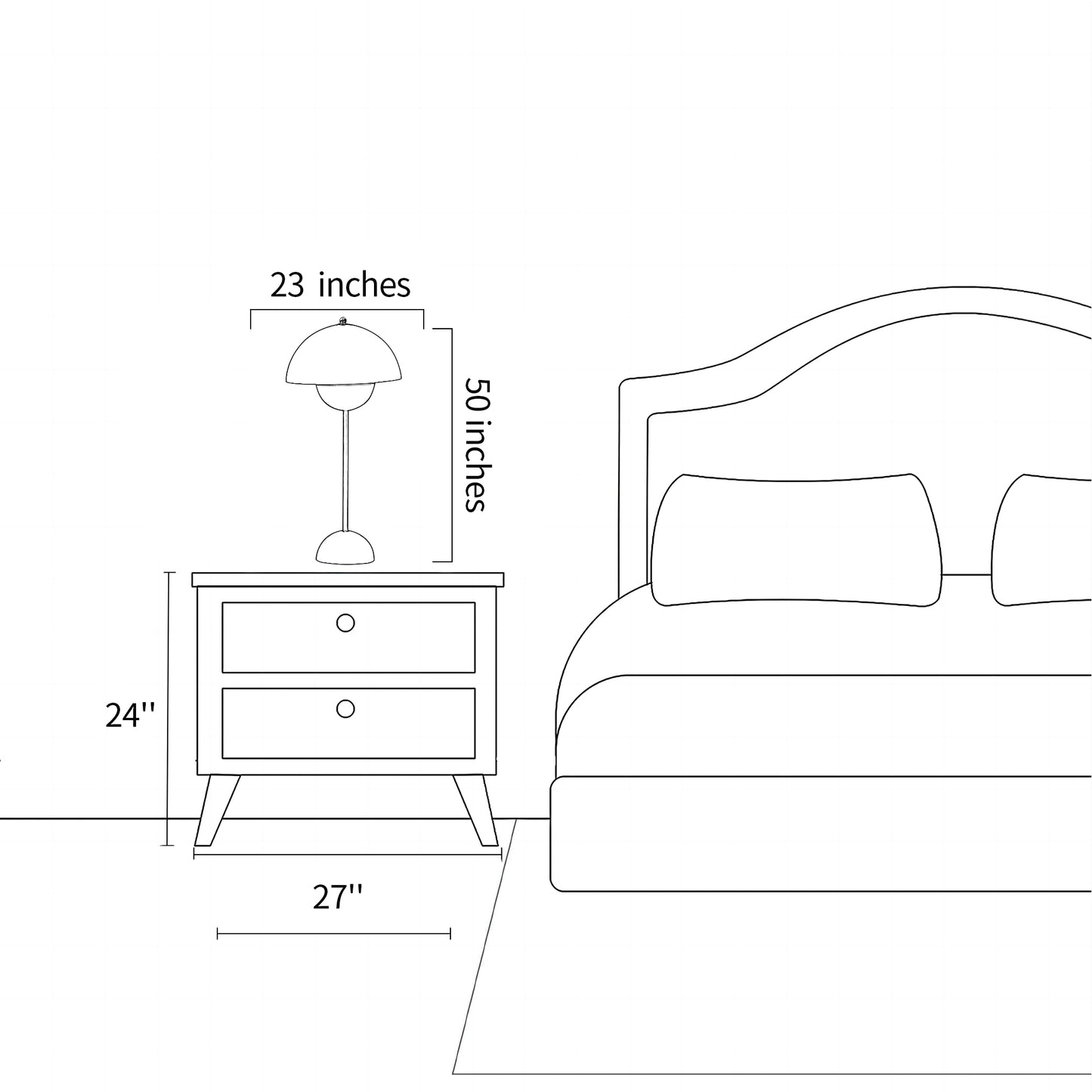 Flowerpot Table Lamp