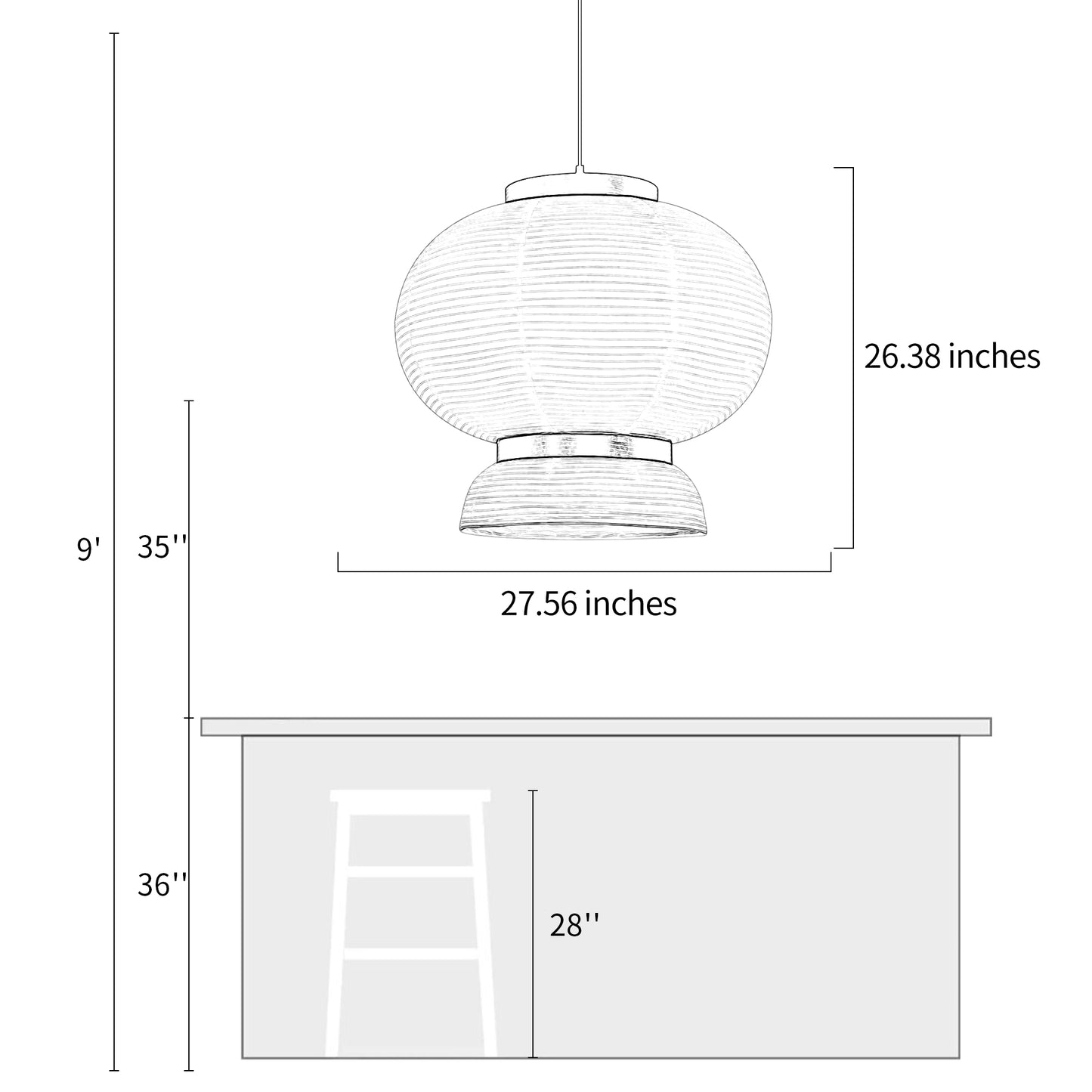 Formakami Pendant Light