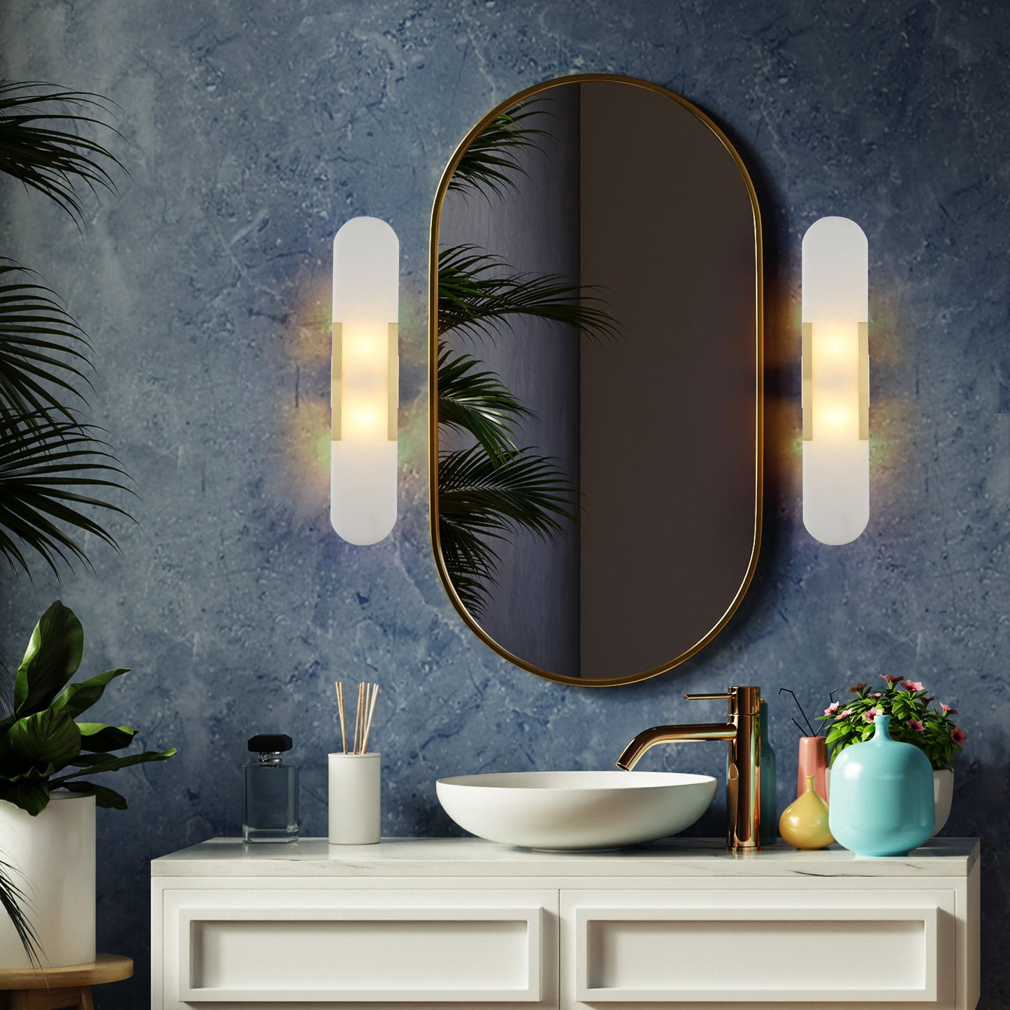 Melange Elongated Sconce