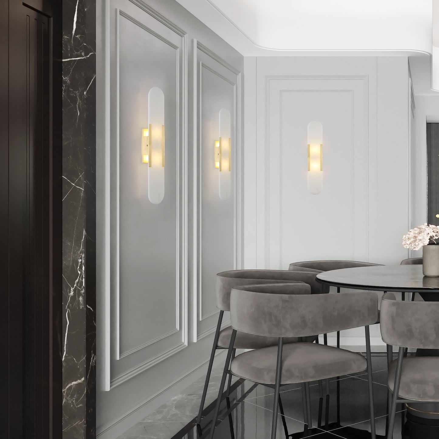 Melange Elongated Sconce
