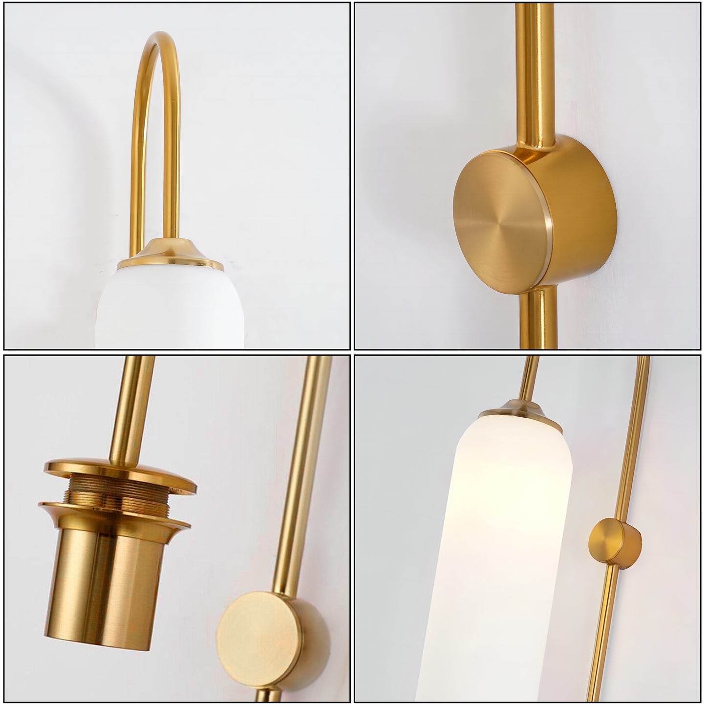 Modern Glass Wall Lamp