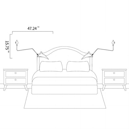 Mouille Wall Lamp