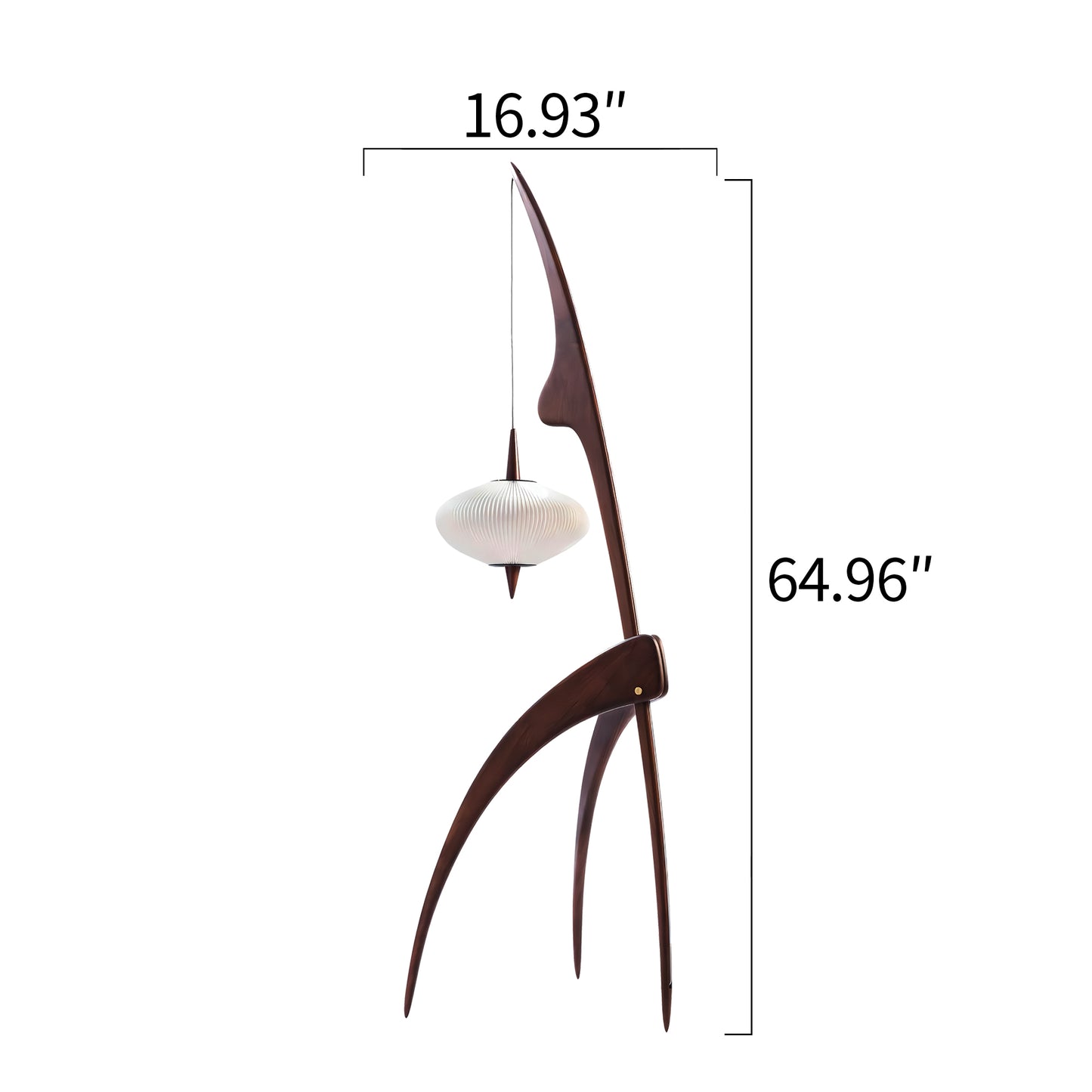N°14.950 Mante Religieuse Floor Lamp