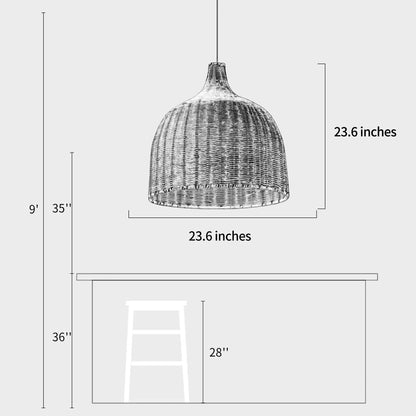 Rattan Pendant Light