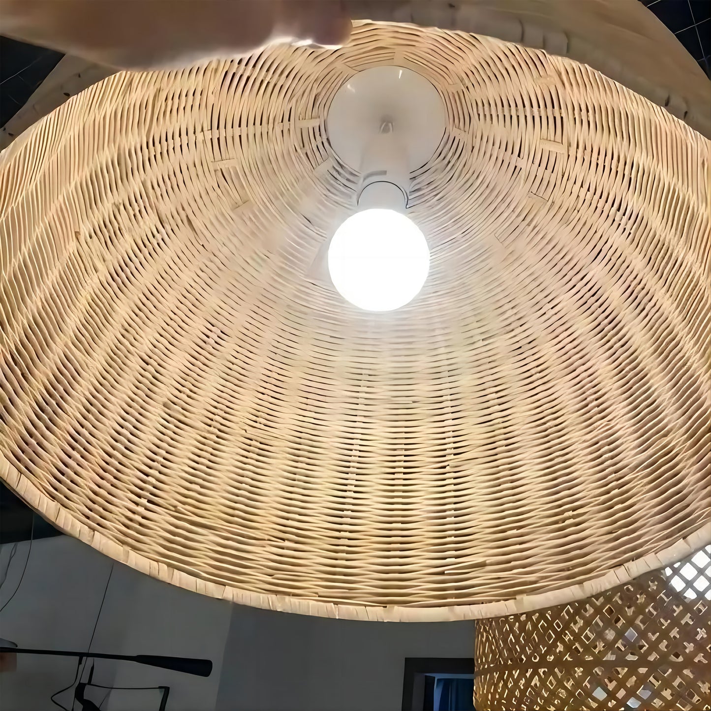 Rattan Pendant Light