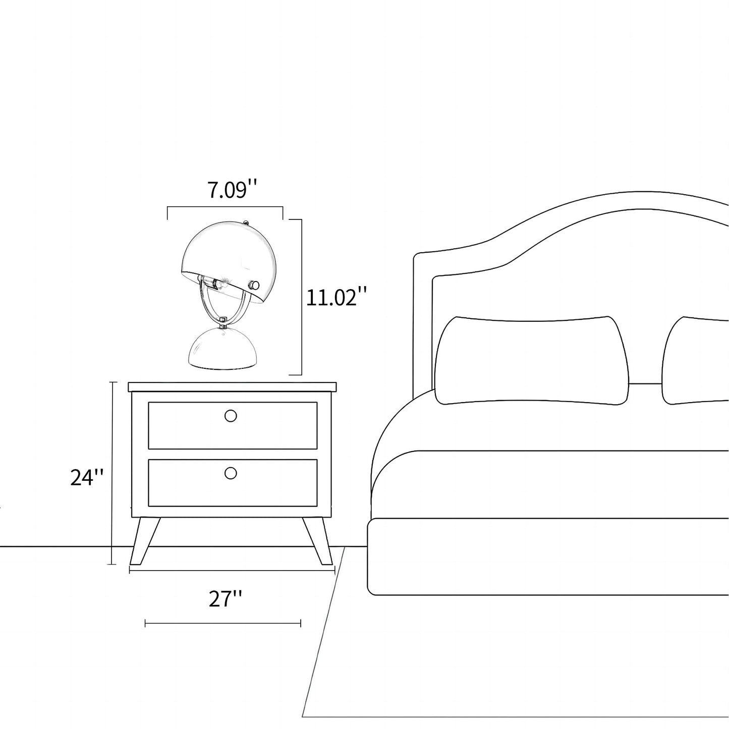Saturn Table Lamp