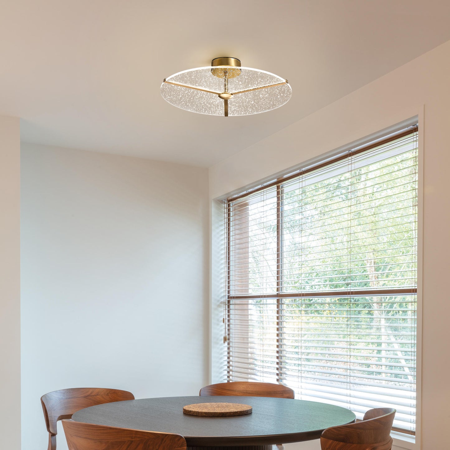 Snowflake Round Ceiling Lamp