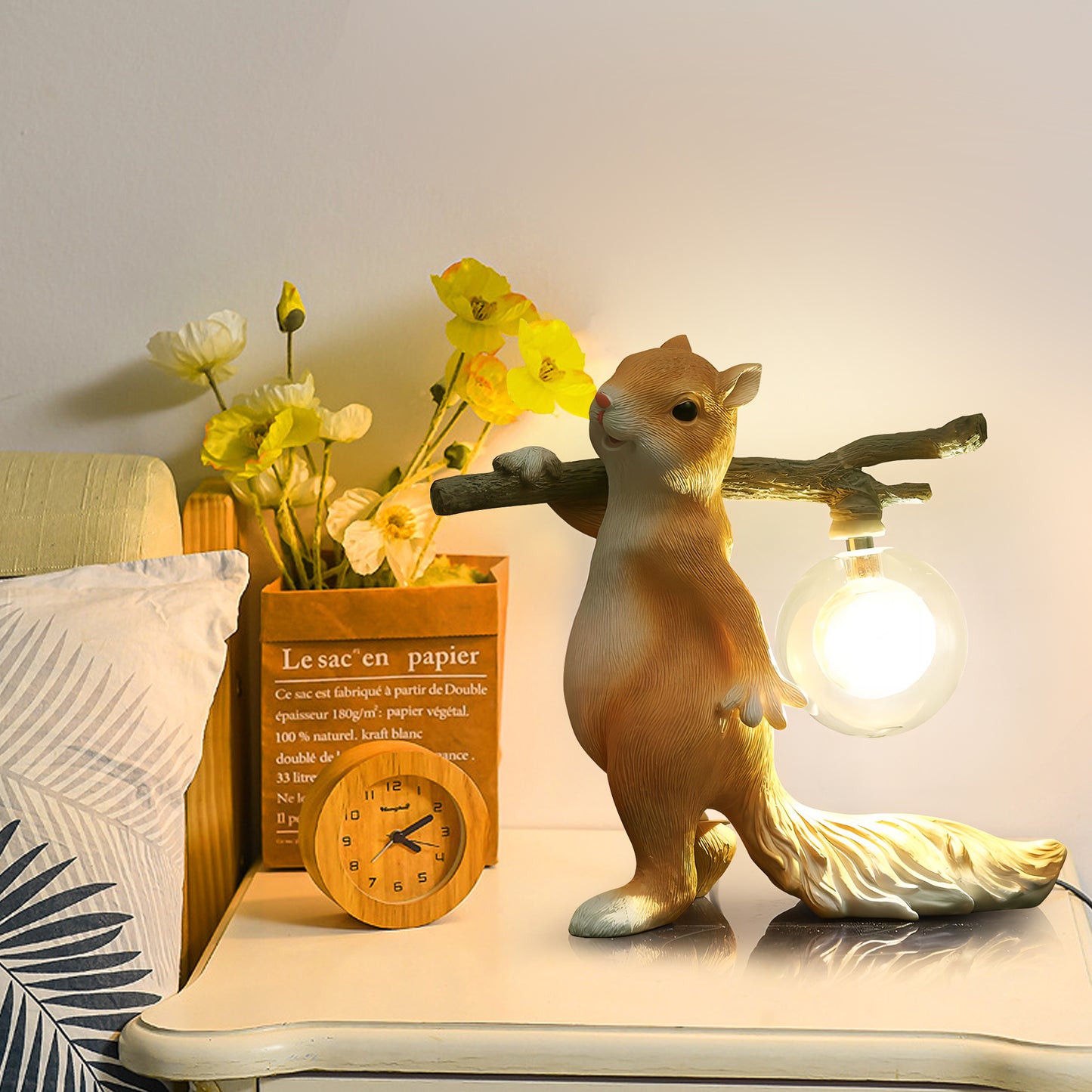 Squirrel Table Lamp