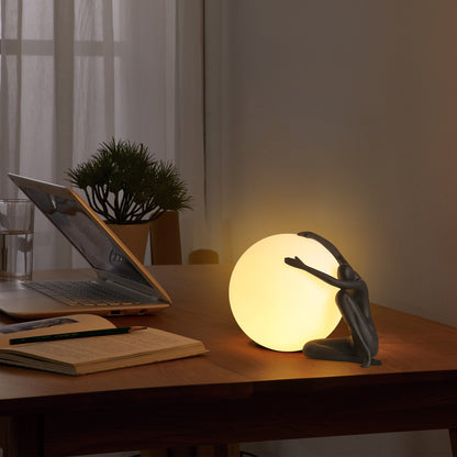Statue Deco Table Lamp-A
