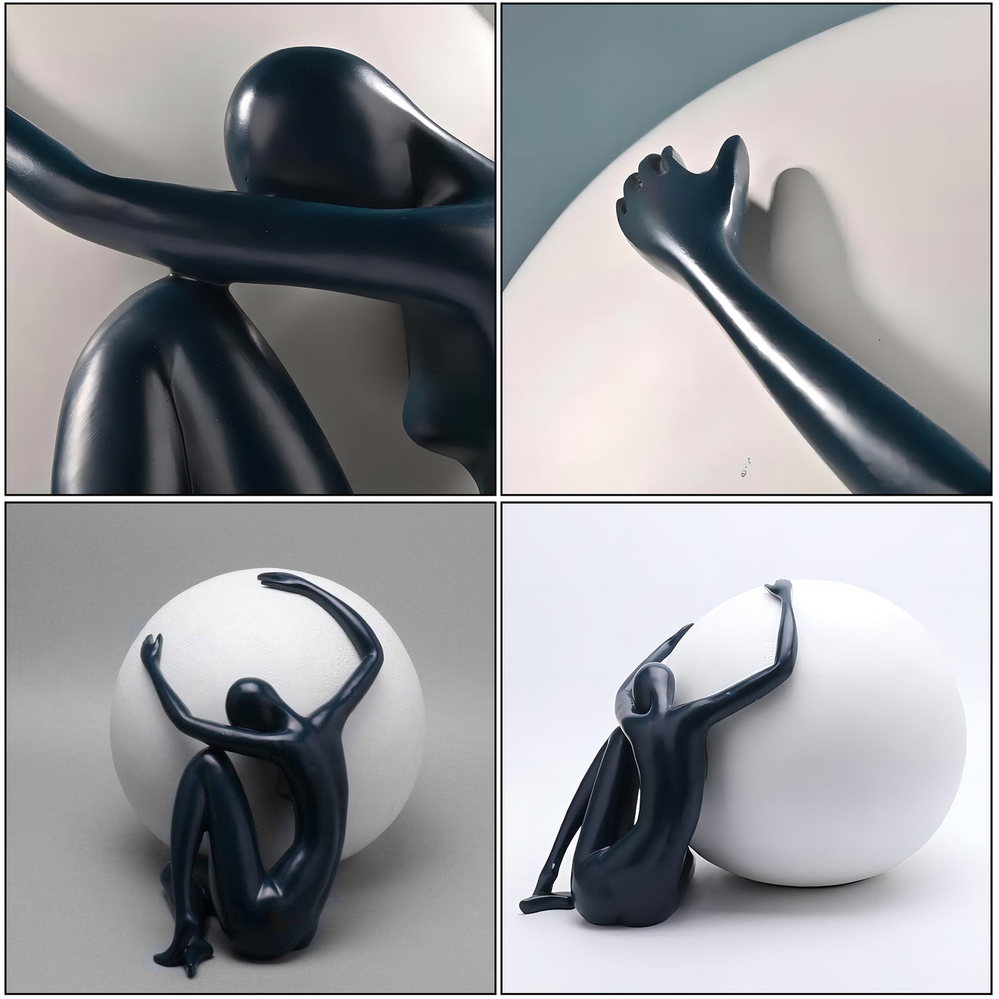 Statue Deco Table Lamp-A