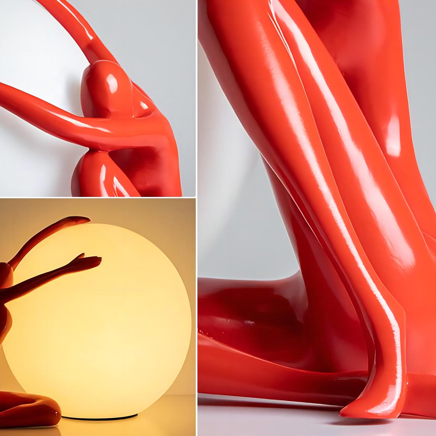 Statue Deco Table Lamp-A