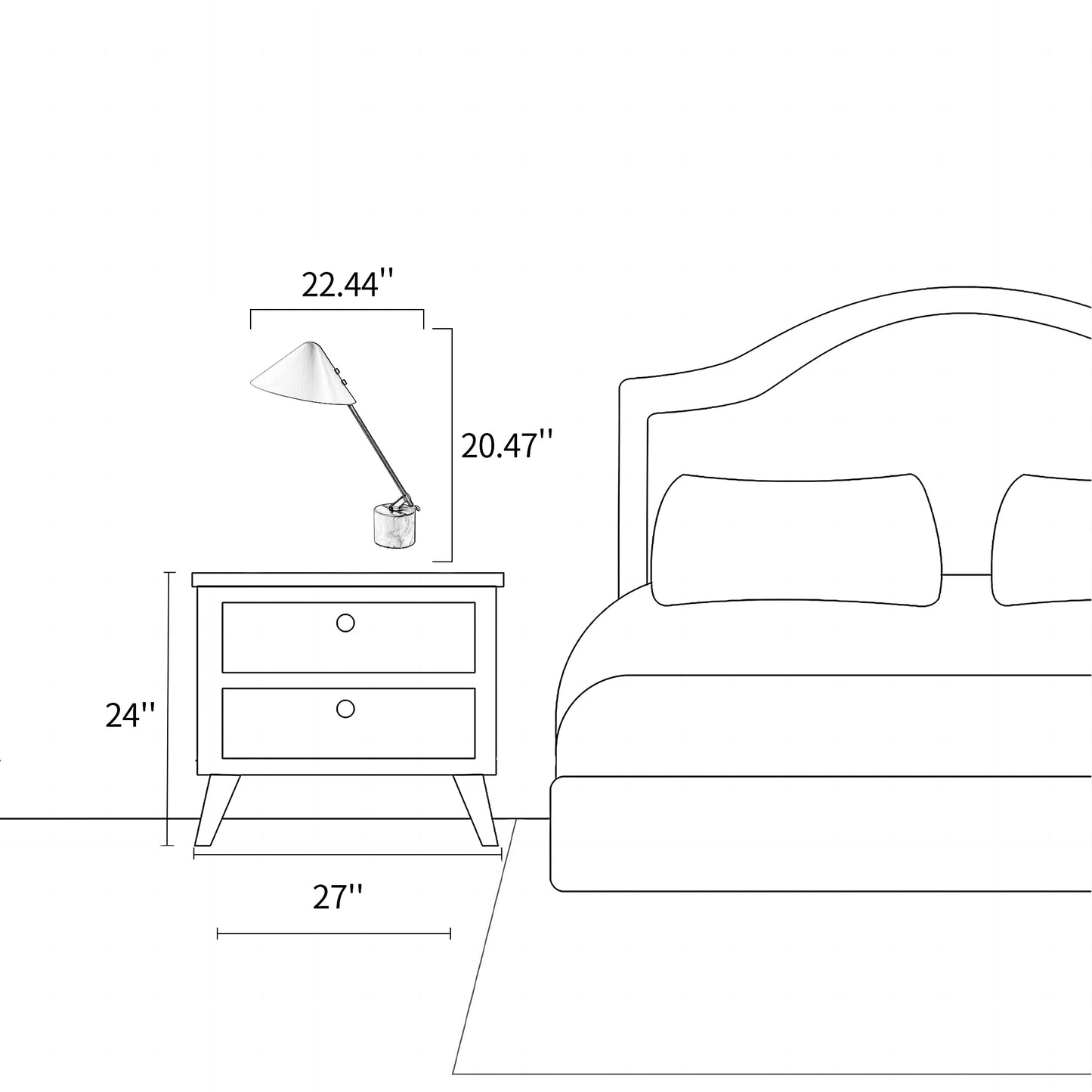 Swing VIP Table Lamp