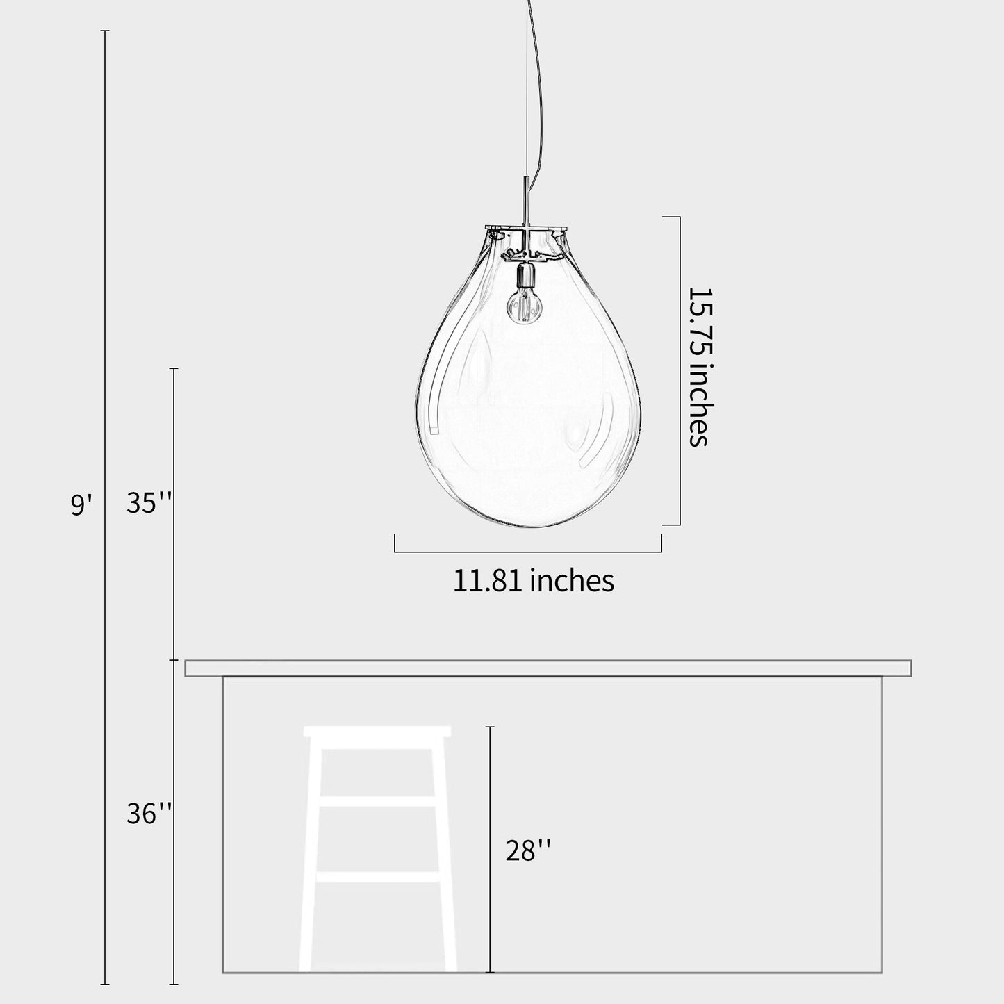 Tim Pendant Lamp