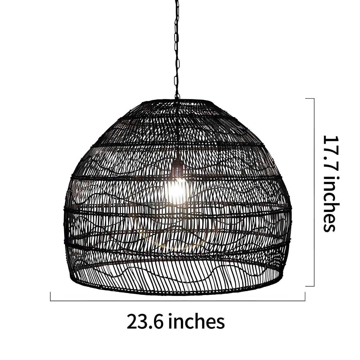 Wicker Pendant Lamp